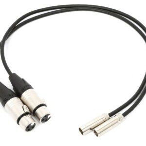 Blackmagic Mini XLR to XLR Audio Cables 50cm 2-Pack-0