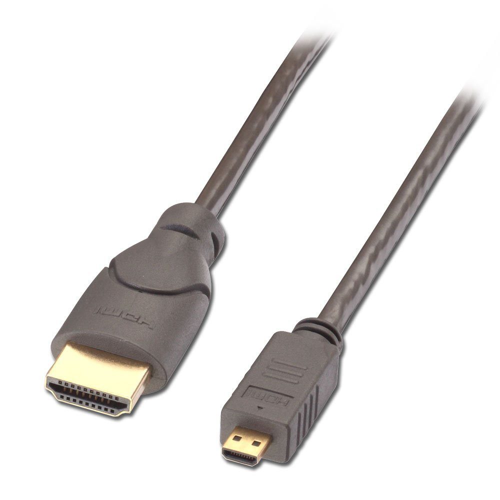 Lindy 0.5m câble micro HDMI / HDMI haute vitesse