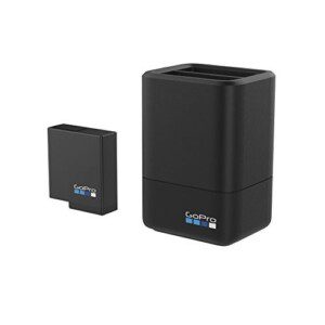 GoPro Hero5/6/7 Double Charger + 1 Battery-0