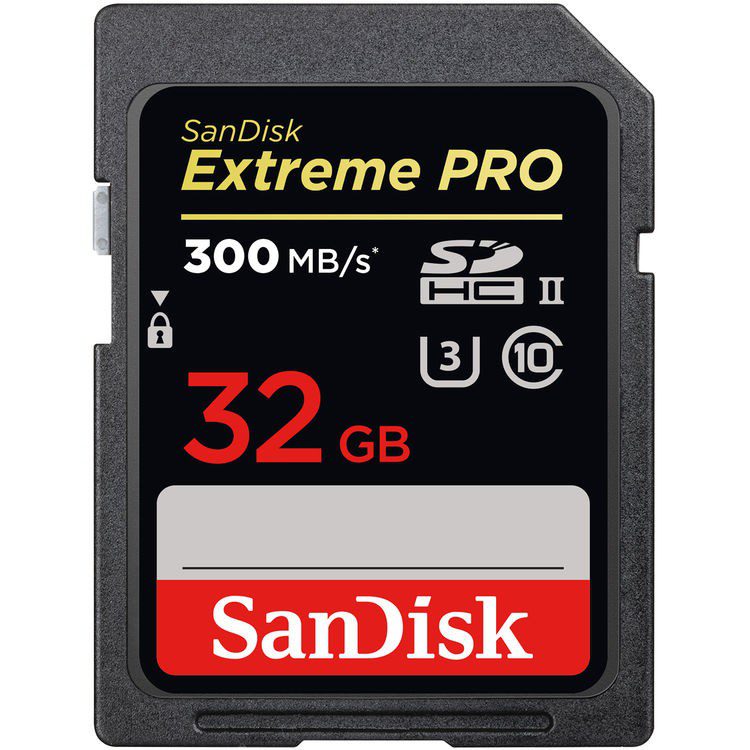 SanDisk SD Card Extreme Pro UHS-II 32GB