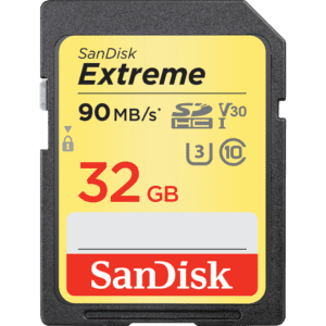 SanDisk SD Card Extreme UHS-I 32GB-0