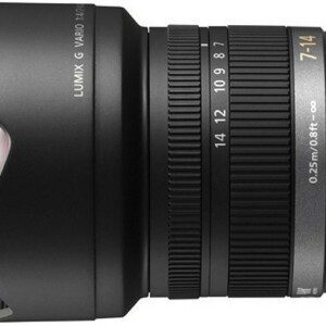 Panasonic LUMIX G Vario Lens, 7-14mm, F4.0 ASPH MFT-0