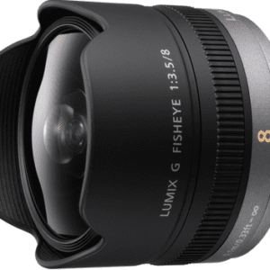 Panasonic LUMIX G Fisheye Lens, 8mm, F3.5 MFT-26120