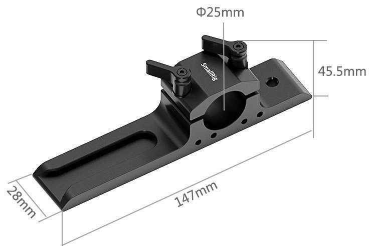 SmallRig 25mm Rod Support Feet for DJI Ronin-M/ Ronin-MX Grip/Freefly MoVI Ring 1914