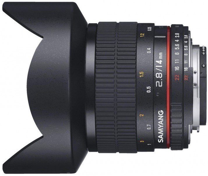Samyang 14mm F2.8 ED AS IF UMC Nikon F AE