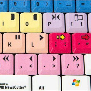 LKB Avid NewsCutter - French Slim Line Keyboard-28817