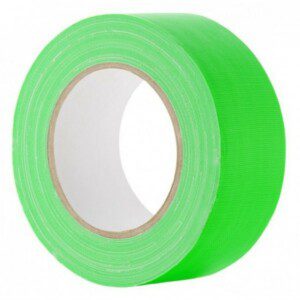 Gaffer Tape 50mm x 25m Green Fluo-0