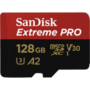 Sandisk Carte M.SDXC Extreme Pro, 128GB +Ad, A2, V30, U3, UHS-I, 170MB/s-0