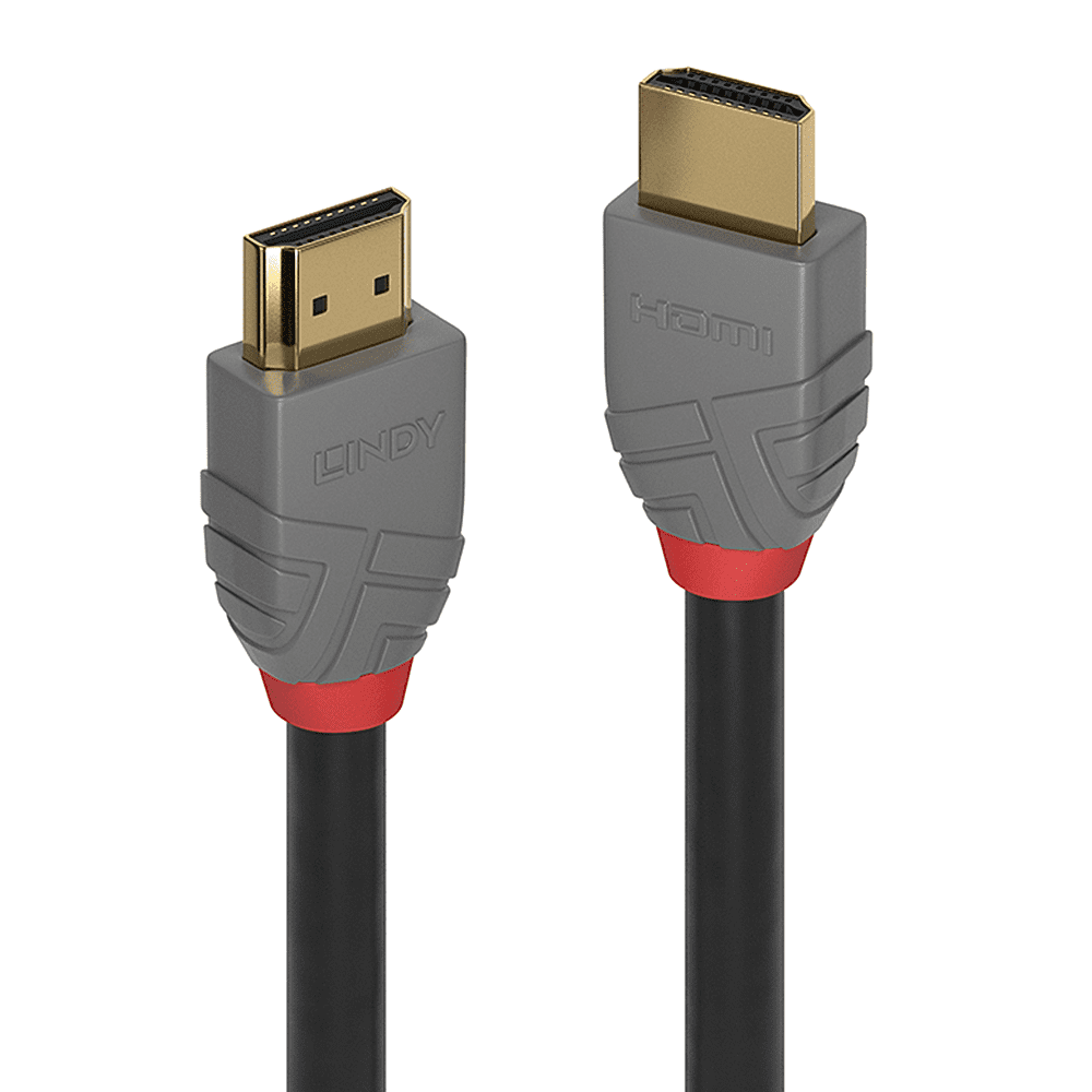 Lindy 0.5m HDMI High Speed HDMI Cable, Anthra Line