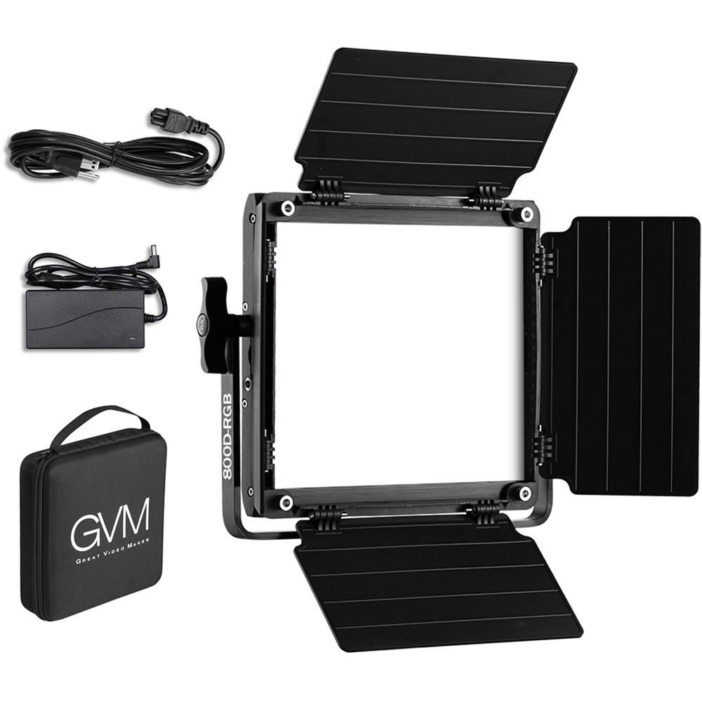 GVM 800D-RGB LED Studio Video Light