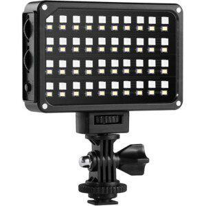 GVM 7S RGB LED On-Camera Video Light with Wi-Fi Control-0