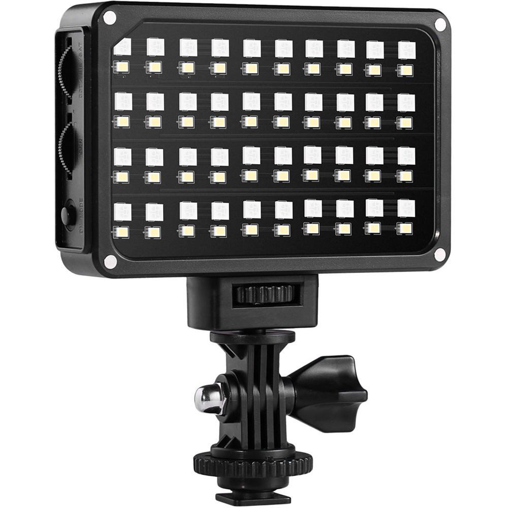 GVM 7S RGB LED On-Camera Video Light with Wi-Fi Control