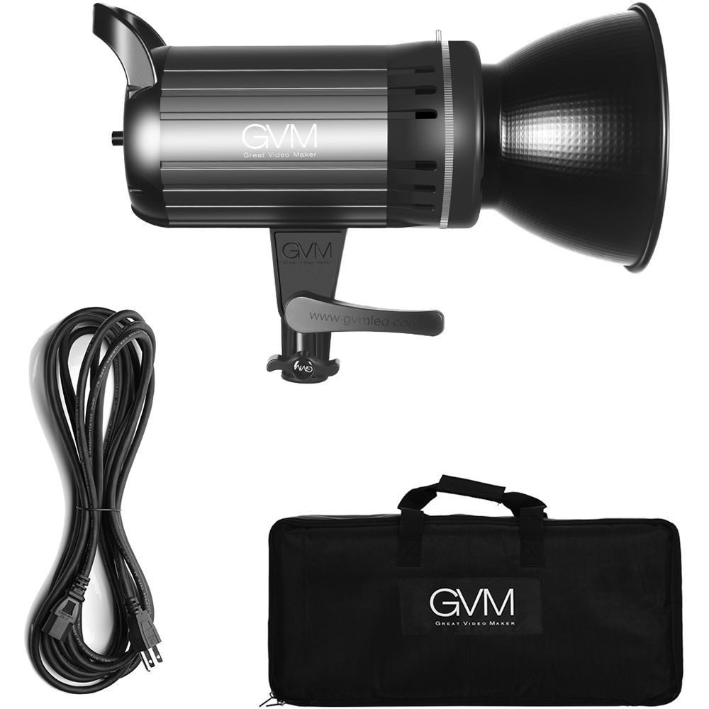GVM G100W Bi-Color LED Fresnel Light