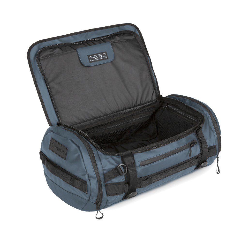 Wandrd Hexad Carryall Duffel Backpack 60L Blue
