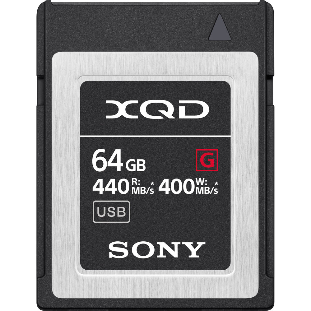 SONY CARTE XQD SÉRIE G 64GB 440MB/S