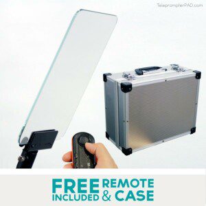 TelePrompterPad IPresent Pro with remote and transport case-113853