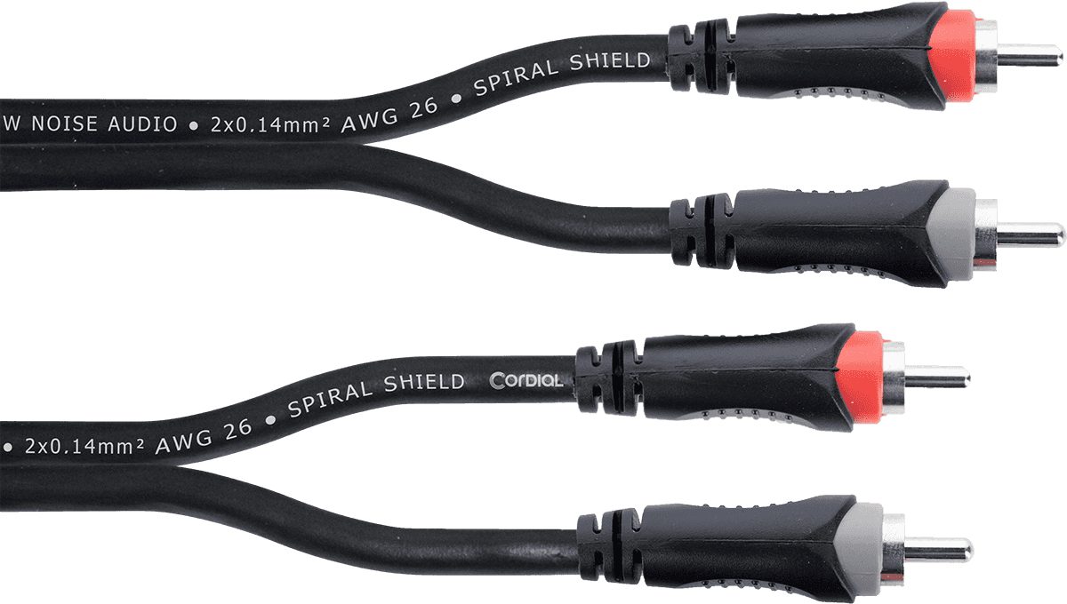 Cordial Elements Double RCA/RCA Cable