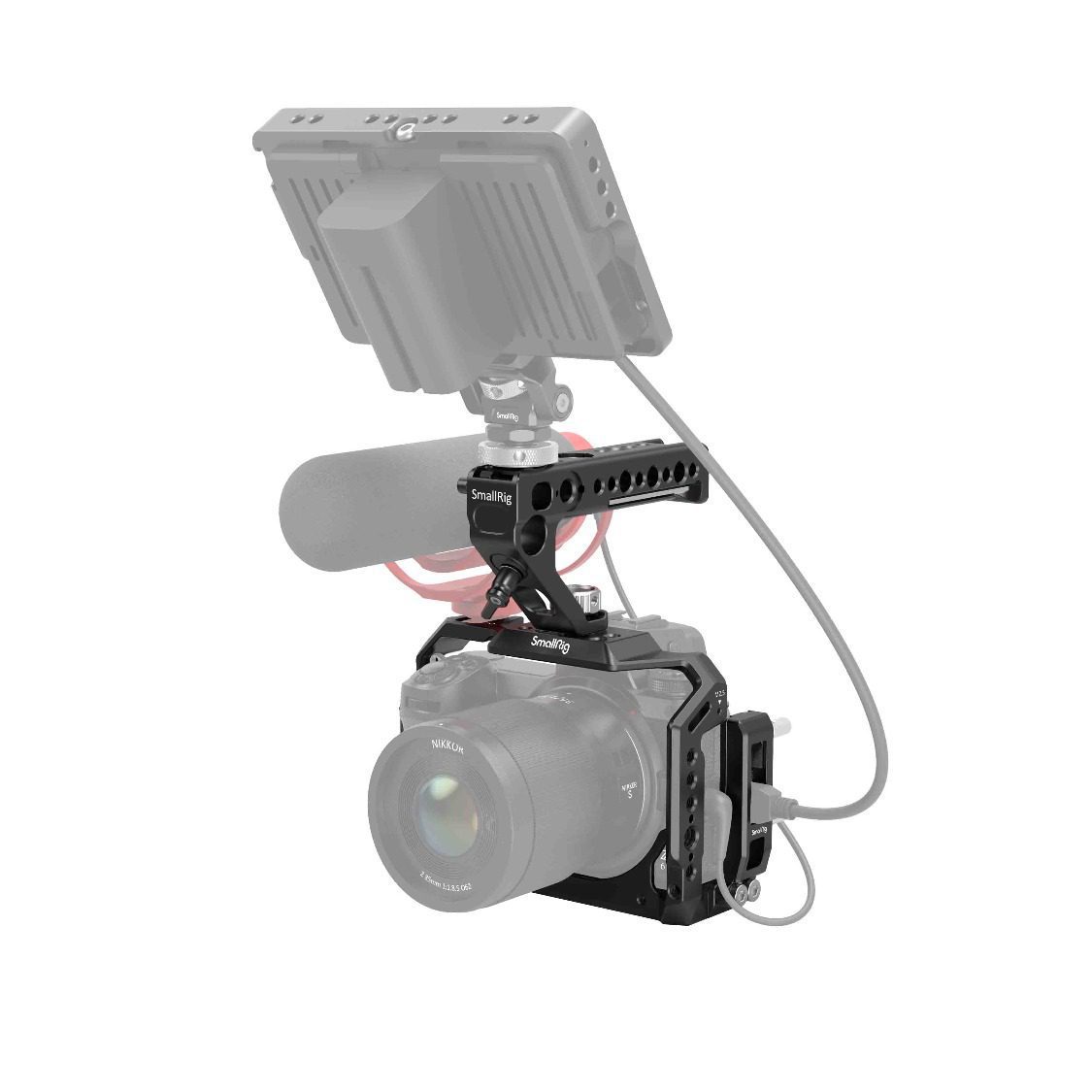 SmallRig Camera Cage and Top Handle Kit for NIKON Z5/Z6/Z7/Z6II/Z7II 3135