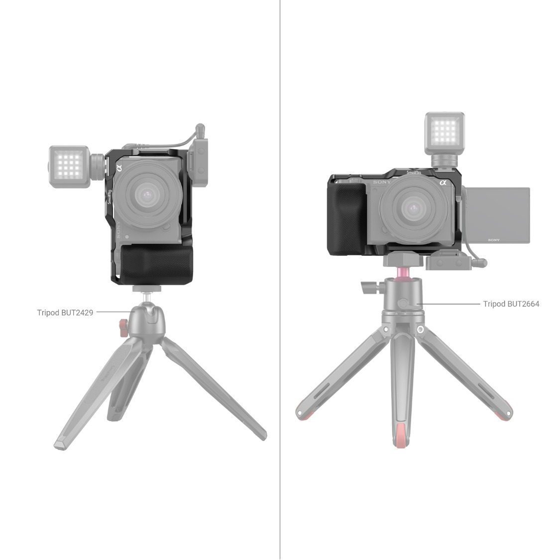 SmallRig Cage with Grip for Sony ZV-E10 3538