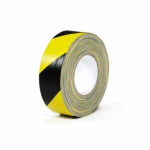 Warning Gaffer Tape 50mm x 50m Yellow/Black-0