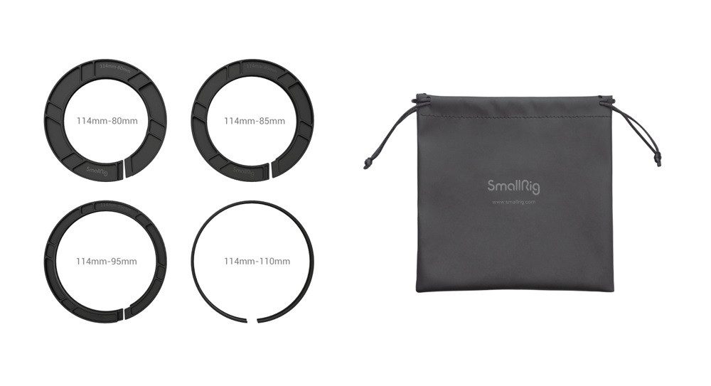 SmallRig Clamp-on Lens Adapter Ring (114mm-80mm/85mm/95mm/110mm) 3408