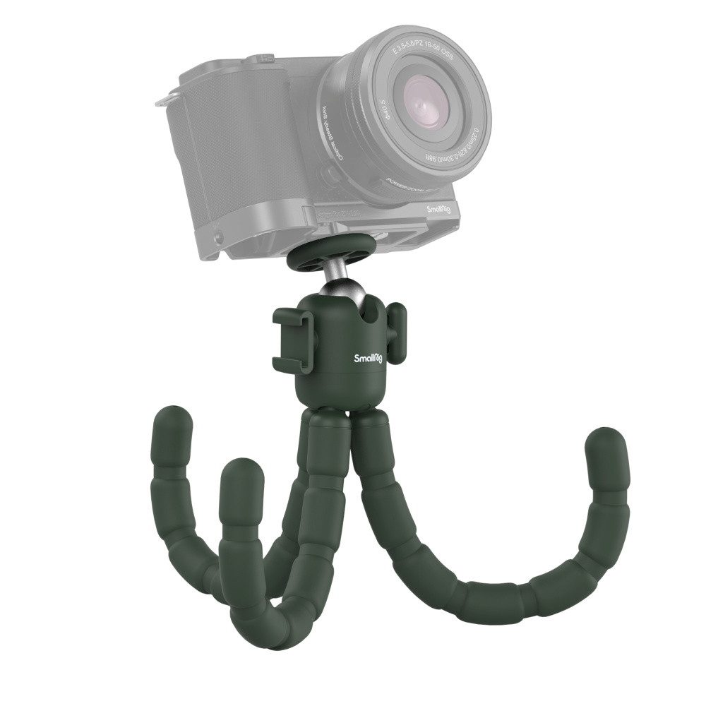 SmallRig Flexible Vlog Tripod Kit with Wireless Control VK-29（Green）3991