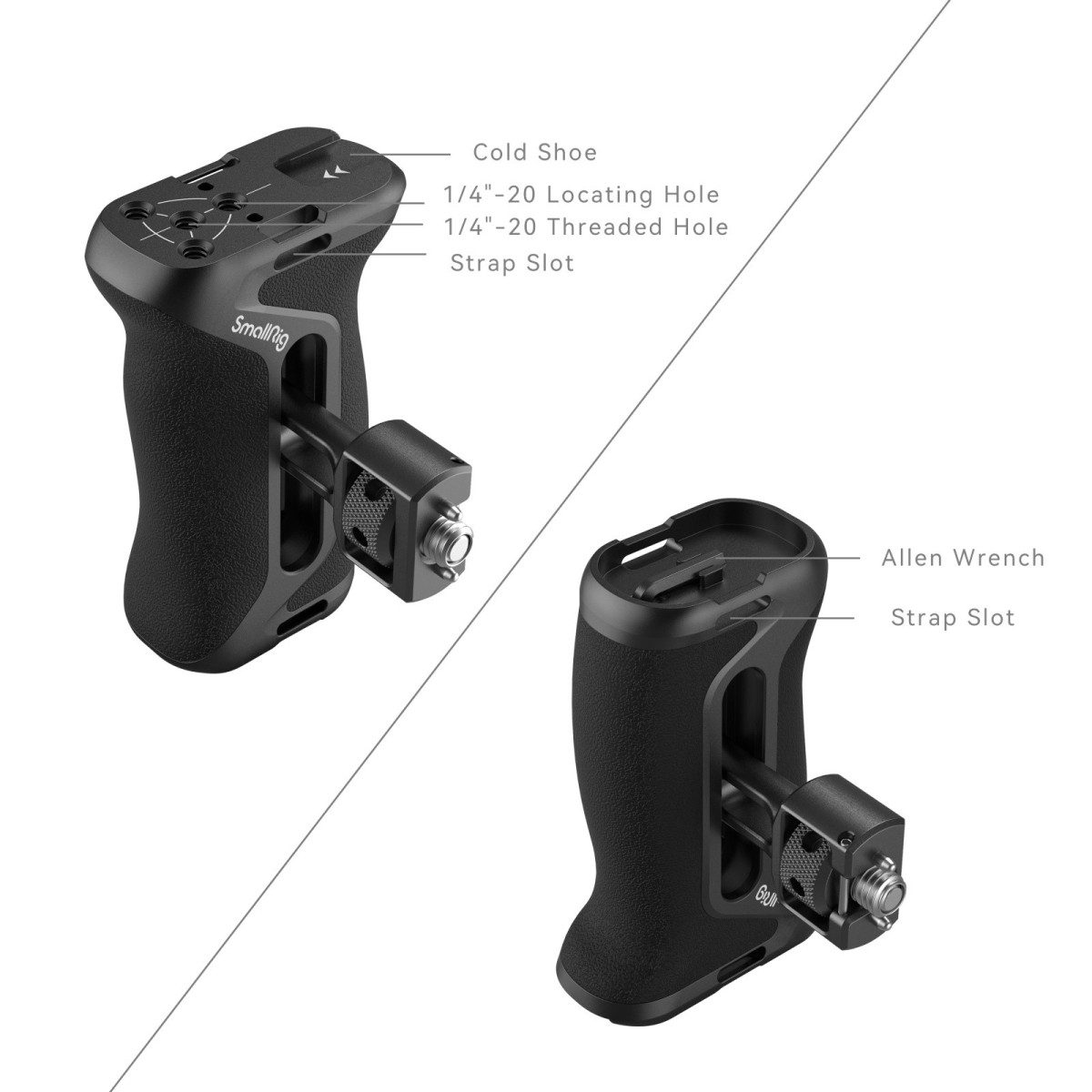 SmallRig Side Handle with Two-in-One Locating Screw 4346