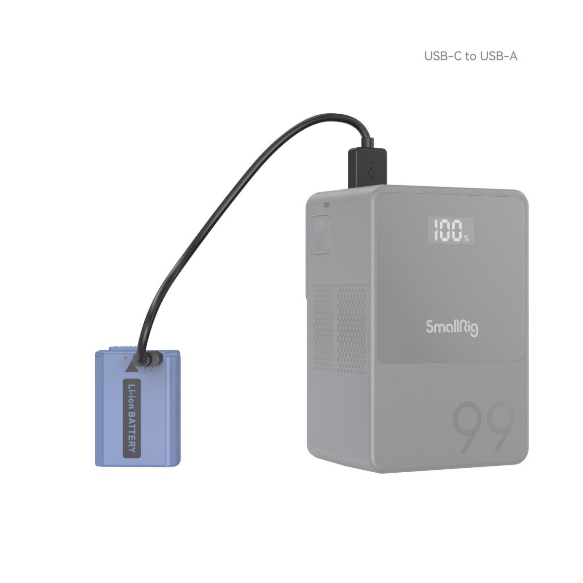 SmallRig NP-FW50 USB-C Rechargeable Camera Battery 4330