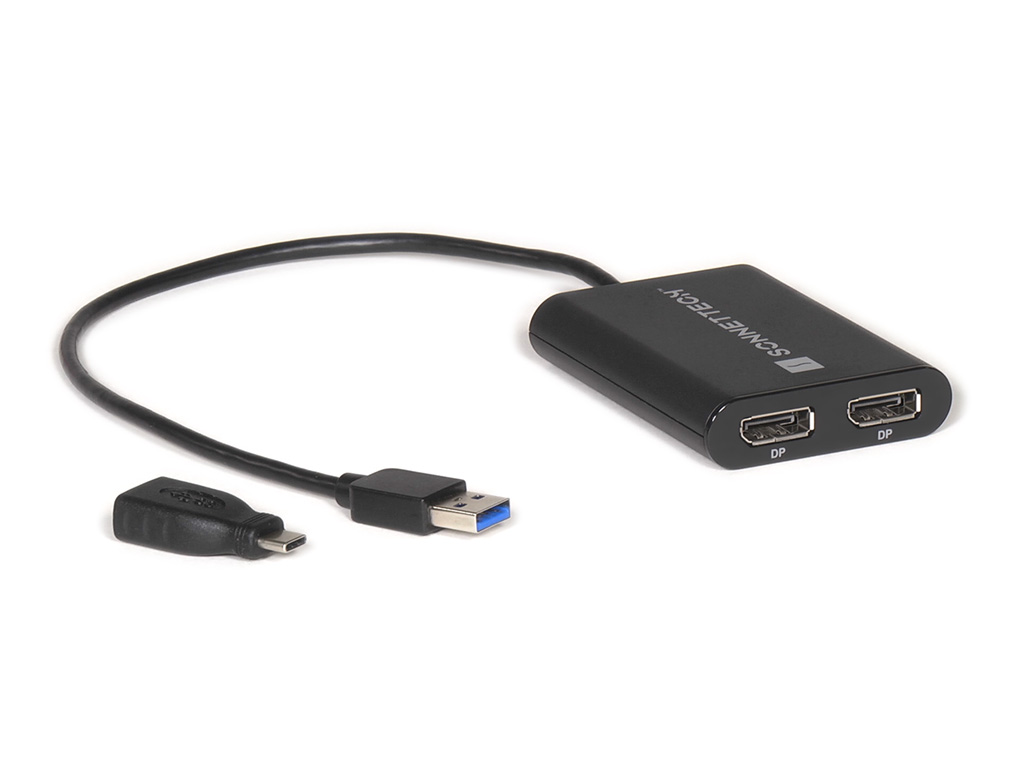 1699209953_Sonnet-Displaylink-Dual-4K-60Hz-DisplayPort-Adapter-for-M1-Macs produktbild