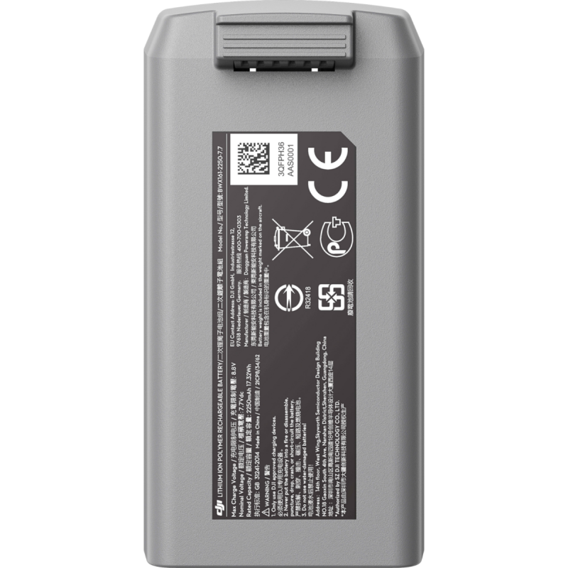 DJI Batterie intelligente 2250 mAh pour DJI Mini 2 et DJI Batterie intelligente 2250 mAh pour DJI Mini 2 et Mini SE