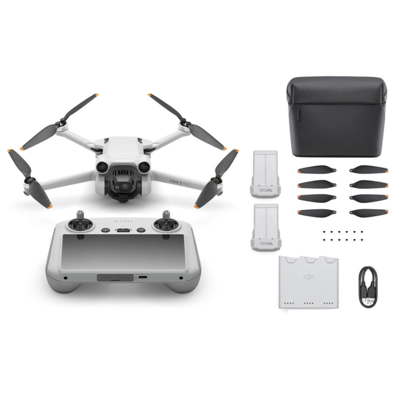 DJI Mini 3 Pro Fly More Combo Avec radiocommande DJI DJI Mini 3 Pro Fly More Combo Avec radiocommande DJI RC (avec écran)
