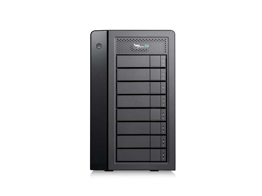 Promise Pegasus32 R8 144To (8 x 18TB SATA) Raid System produktbild