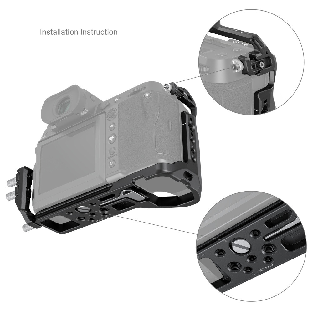 Smallrig Cage et pince de câble pour FUJIFILM GFX100S/GFX50S II 3715 – Image 4