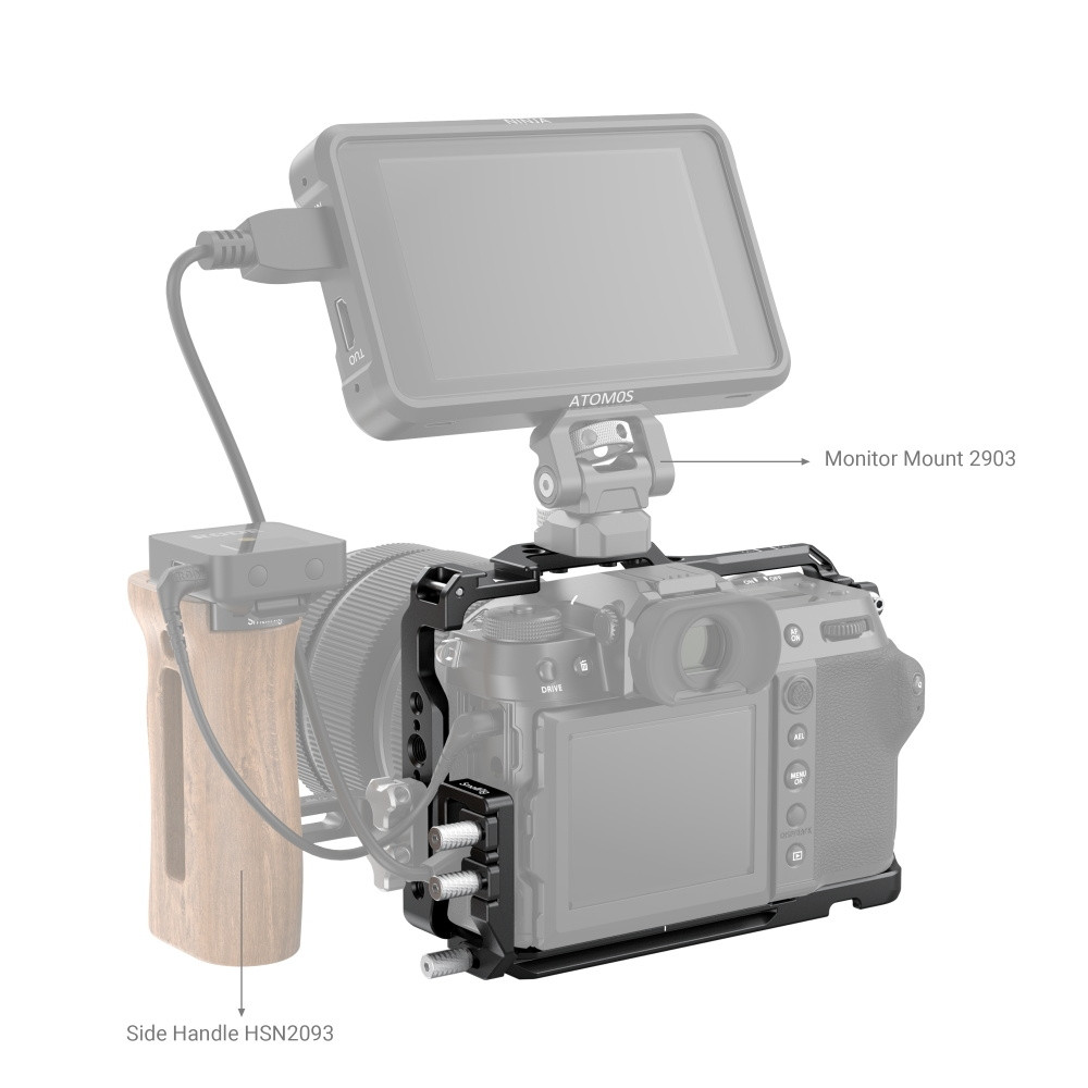 Smallrig Cage et pince de câble pour FUJIFILM GFX100S/GFX50S II 3715 – Image 7