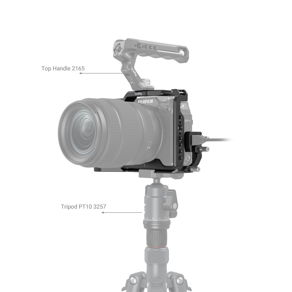 Smallrig Cage et pince de câble pour FUJIFILM GFX100S/GFX50S II 3715 – Image 6