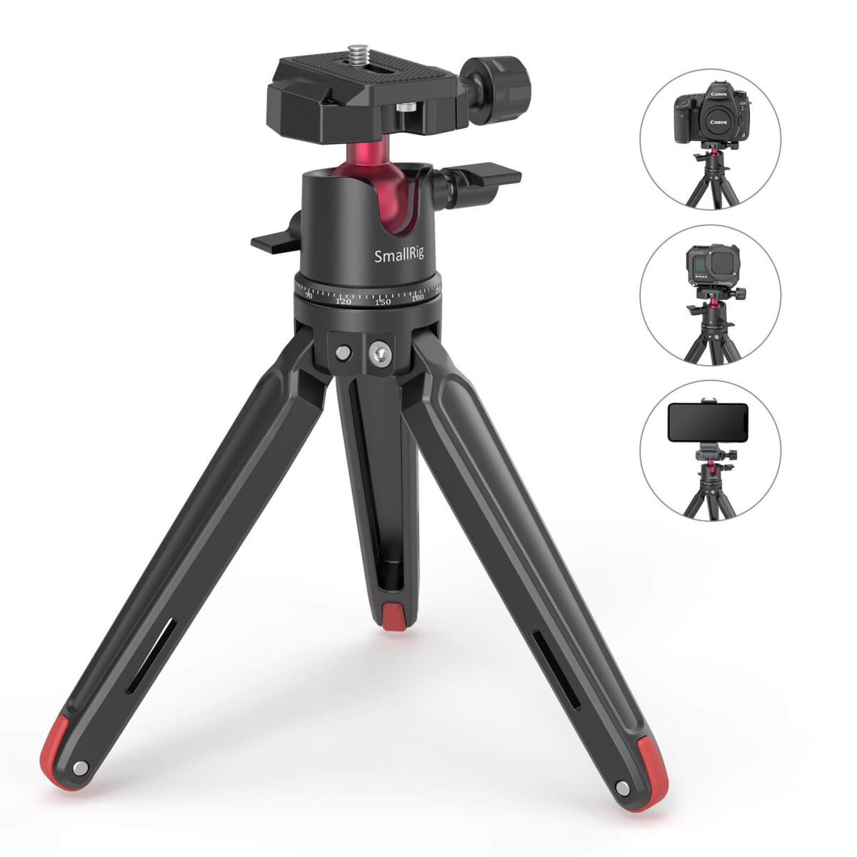 Smallrig Trépied de table mini avec tête panoramique BUT2664 – Bild 1