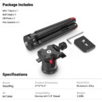 Smallrig Trépied de table mini avec tête panoramique BUT2664 – Bild 7