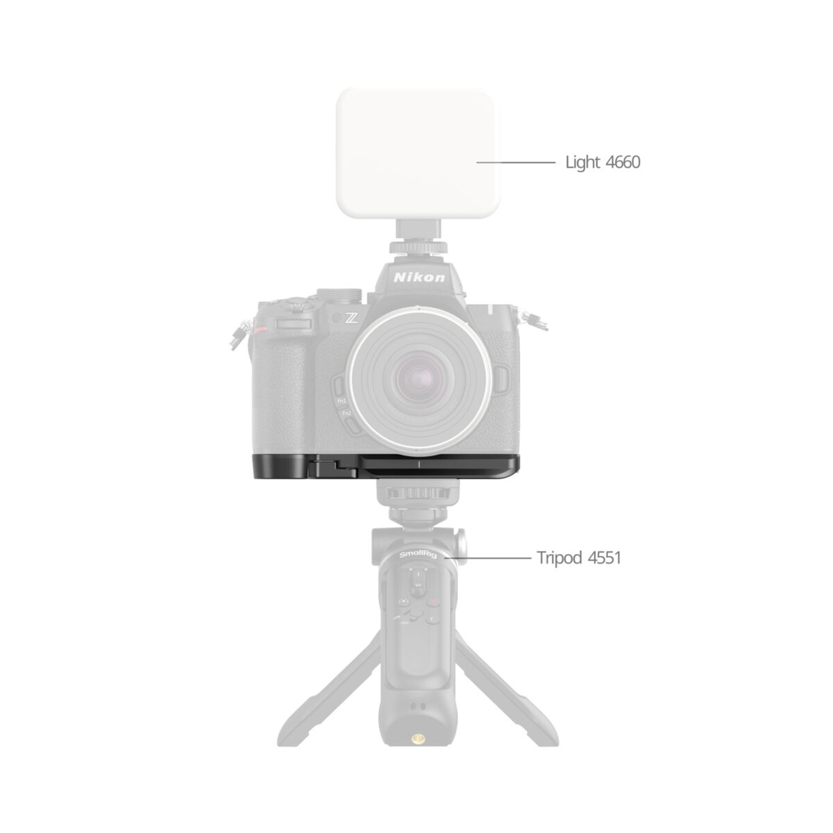 Smallrig Plaque de base pour Nikon Z50 II 4981 – Image 4