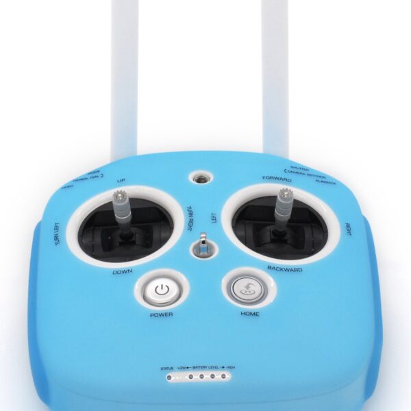 PGY Remote Control Silicon Case for Phantom 3/4 (Blue)-0