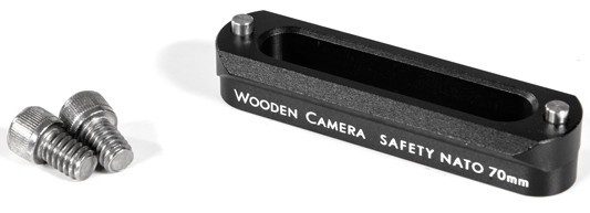 WoodenCamera Safety NATO Rail (70mm) -0