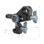 Smallrig Composant de support de tige de moteur de mise au point pour DJI RS 2 / RS 3 / RS 3 Pro 2851 - Image 3
