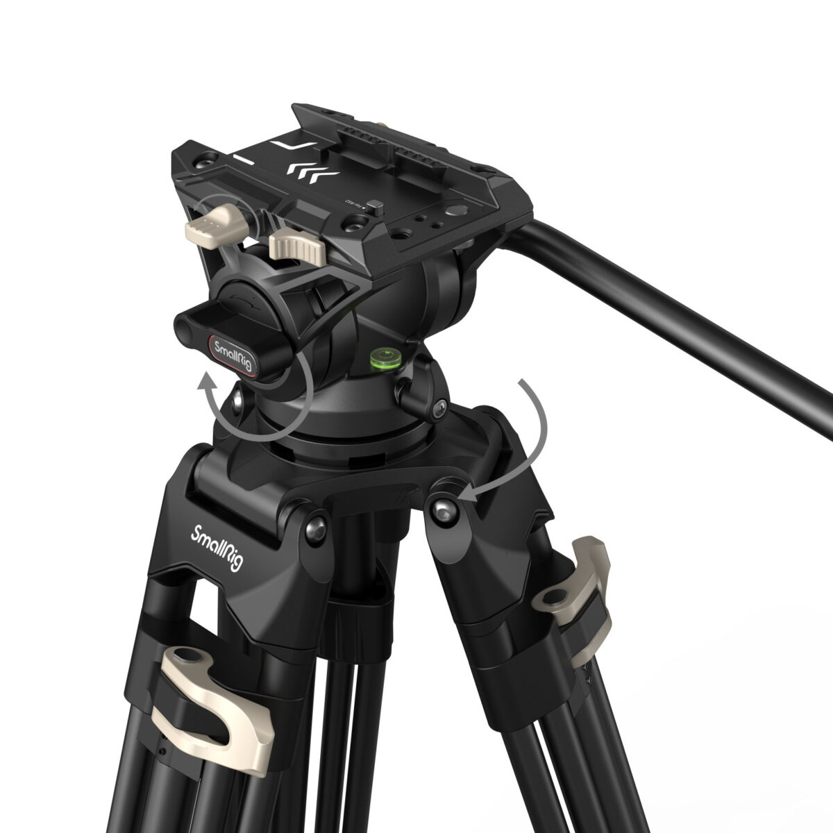 Trépied à tête fluide robuste SmallRig AD-01 3751B – Bild 8