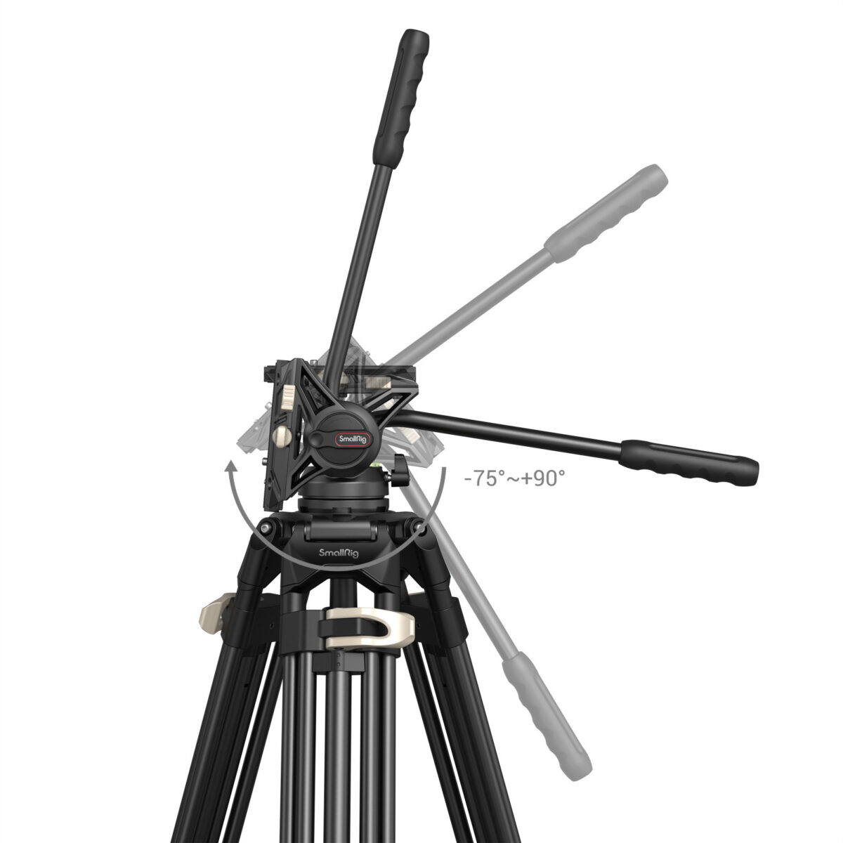 Trépied à tête fluide robuste SmallRig AD-01 3751B – Bild 7