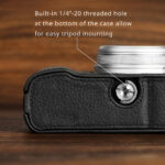 Smallrig Ensemble de demi-étui en cuir pour FUJIFILM X100VI (Noir) 4700 - Afbeelding 3