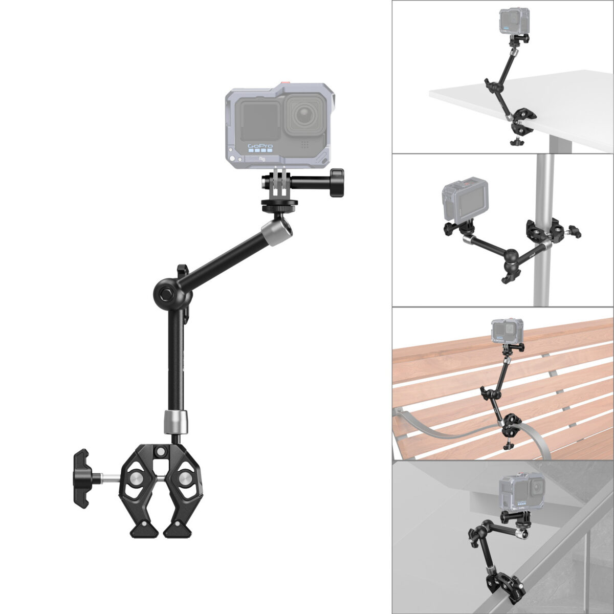 Smallrig Pince en forme de crabe avec bras magique 4454 - Image 4