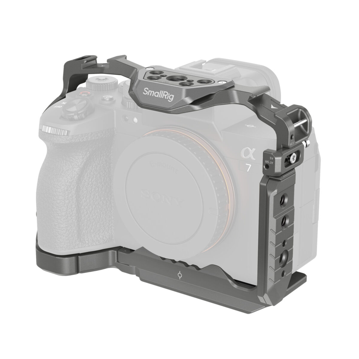 Smallrig Cage de libération rapide HawkLock pour Sony Alpha 7R V / Alpha 7 IV / Alpha 7S III / Alpha 1 / Alpha 7R IV 4481 - Imagen 1
