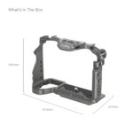 Smallrig Cage de libération rapide HawkLock pour Sony Alpha 7R V / Alpha 7 IV / Alpha 7S III / Alpha 1 / Alpha 7R IV 4481 - Imagen 8