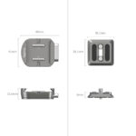 Smallrig Plaque de montage rapide Arca-Swiss HawkLock H38 4486 – Image 2