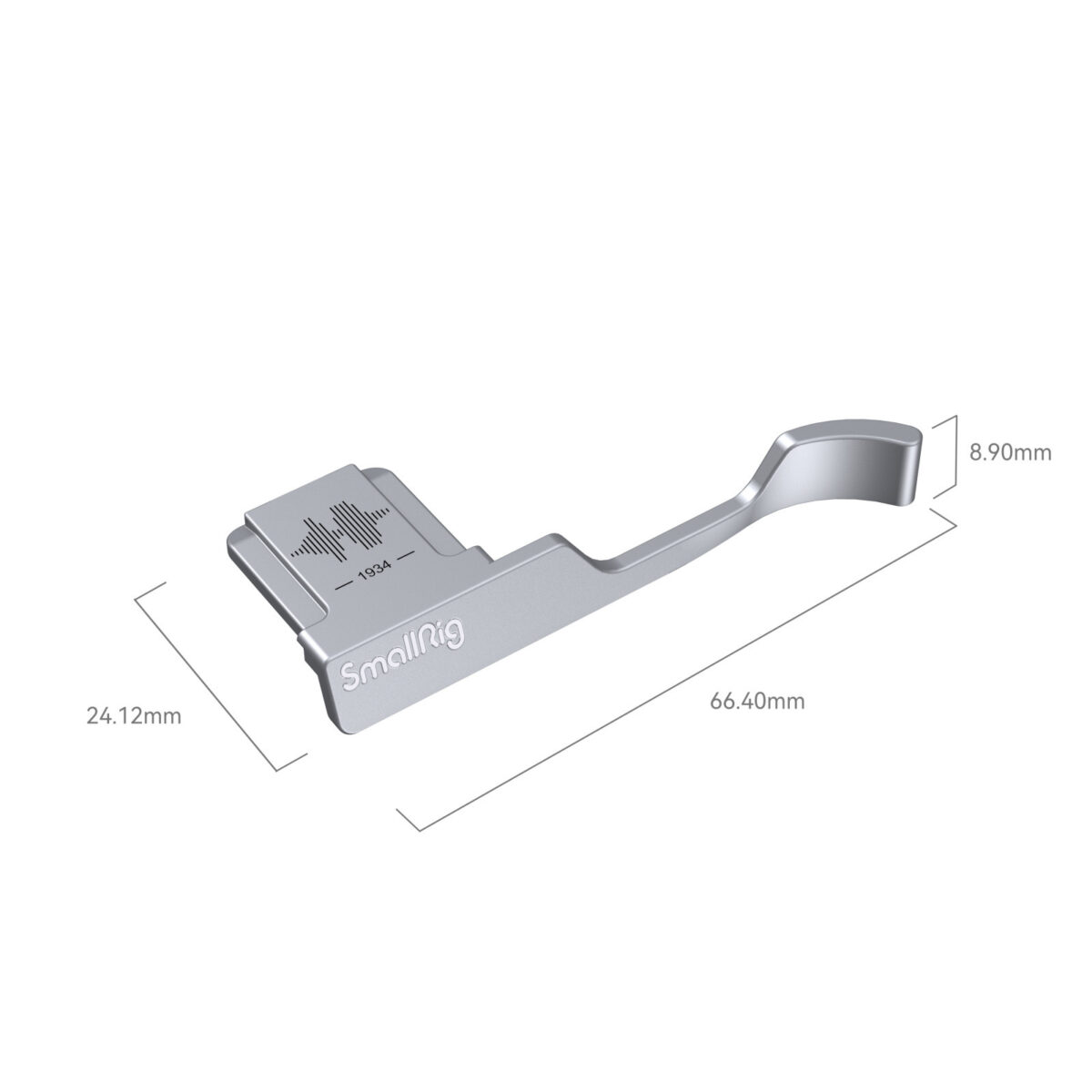Smallrig Poignée de pouce pour FUJIFILM X100VI / X100V (Argent) 4566 - Image 3