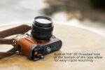 Smallrig Kit de demi-étui en cuir pour FUJIFILM X-T50 (noir) 4709 - Image 10